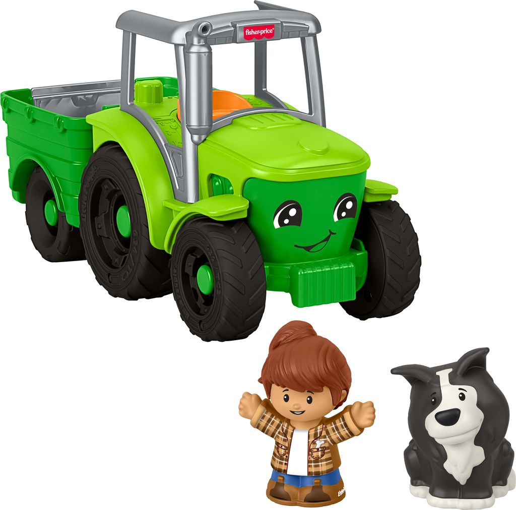 Fisher-Price Little People Push & Play Tractor