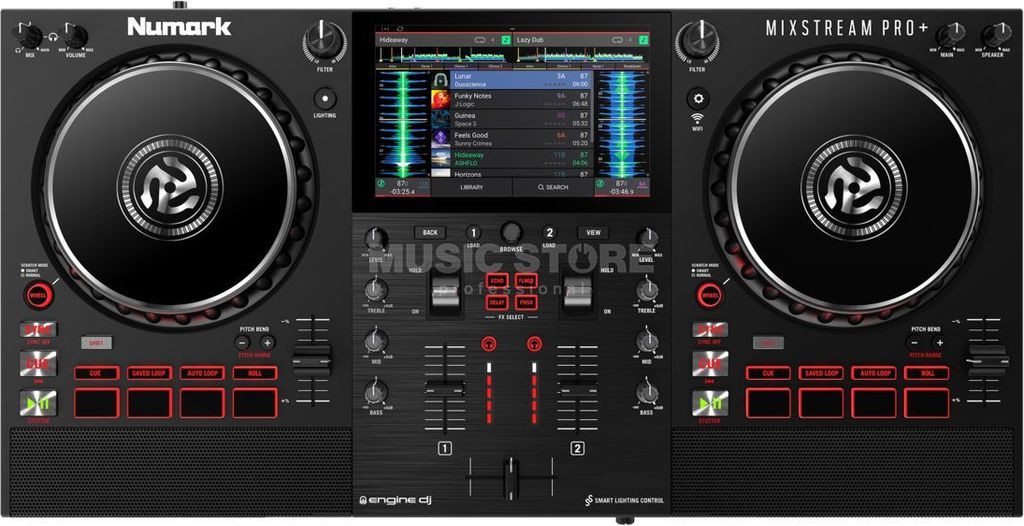Numark Mixstream Pro + DJ controller