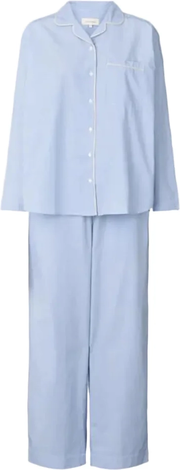 studio feder edith pyjamas, milk stripe - str. s-l