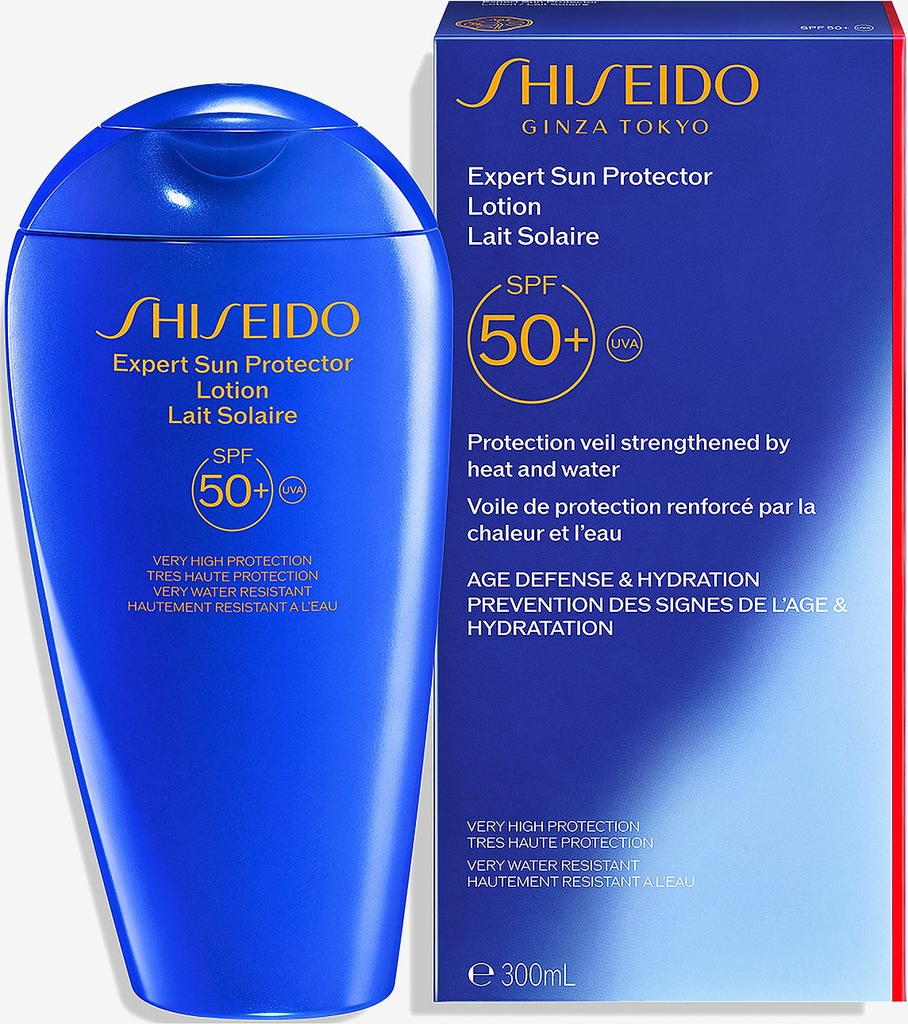 Shiseido Global Sun Care Sun Lotion Spf50+ - Nude - 300 ml