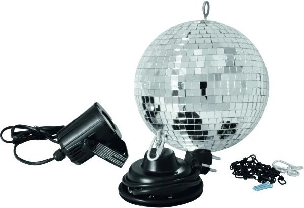 eurolite komplet led diskokuglesæt (30 cm)