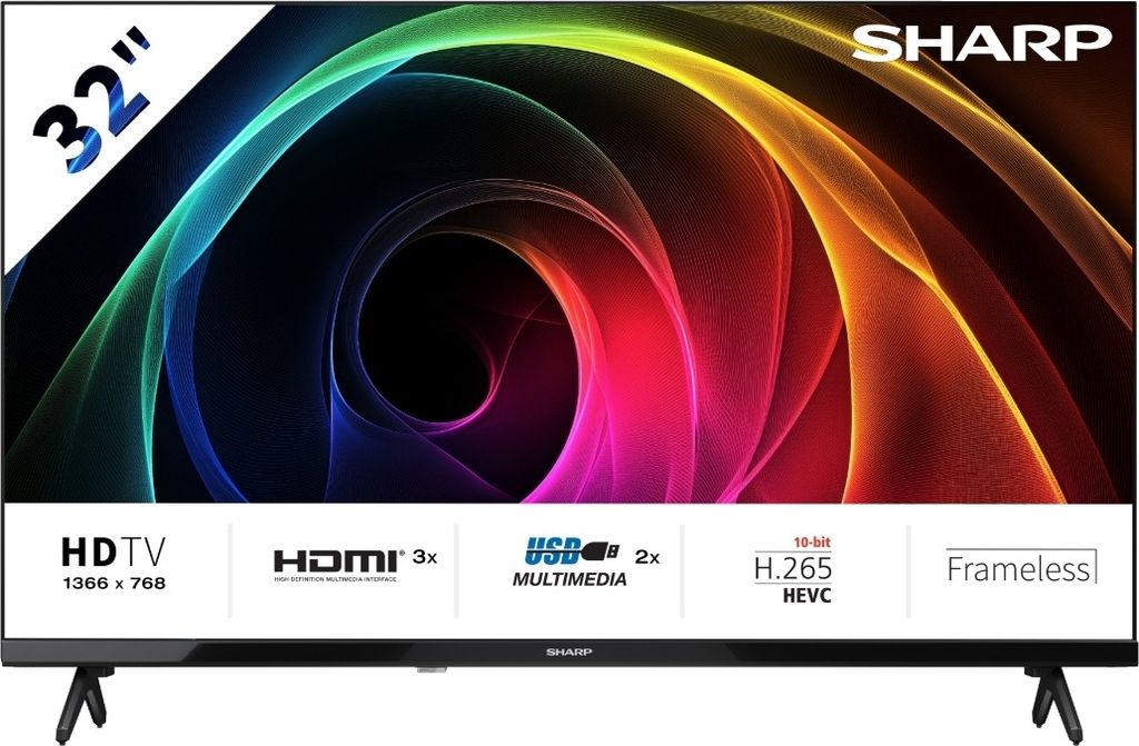 Sharp 32" HD TV 32HA1205E