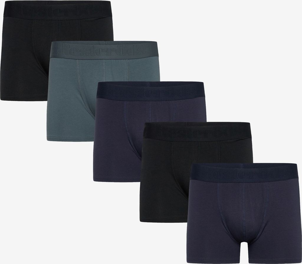 Resteröds Rtgunnar Cotton 5-Pack - Black - S