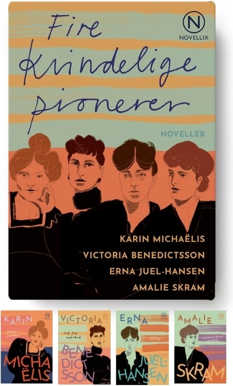 Noveller fra Novellix: Gaveæske med fire k. Karin Michaëlis, Vi (Hæftet)