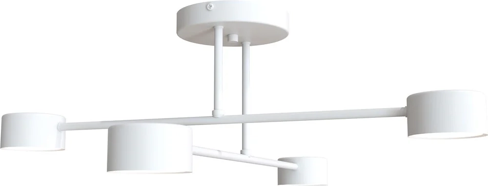 Emibig Halo Ø60 Plafonder Halo 4 Hvid Loftslampe 230V Loftplafond