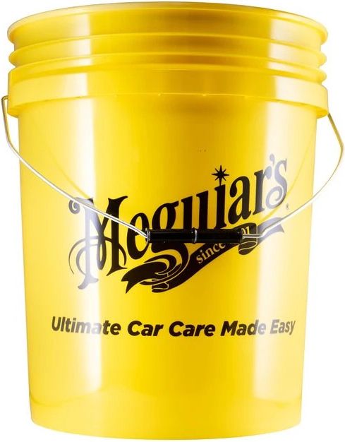 Meguiar's Vaskespand - 19L, kompatibel med Grit Guard - Gul