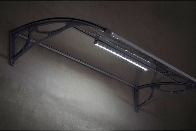 Superproof Sølv Udhængslys, LED 500, 12 stk. LED 0,8 W