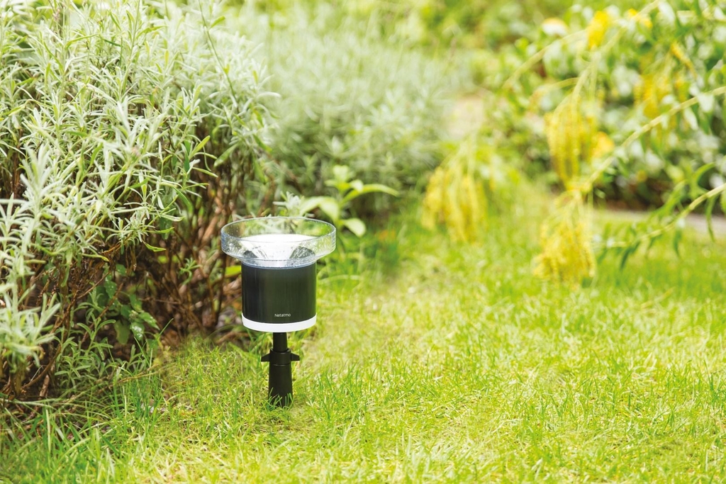Netatmo Smart Regnmåler - trådløs nedbørsmåler