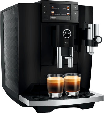 Jura E8 Kaffee Vollautomat Cosmic Black