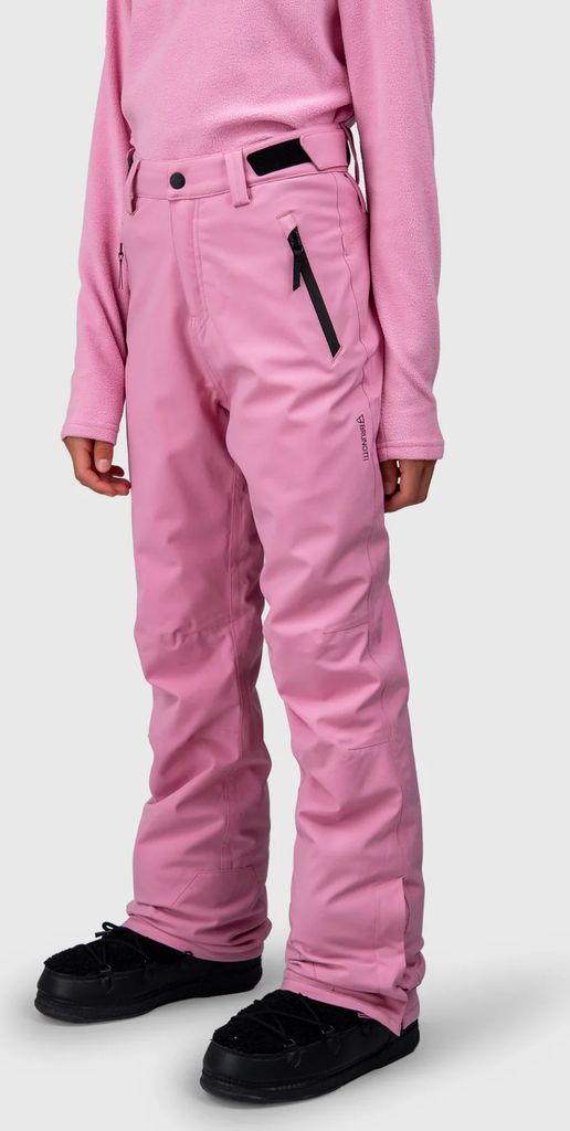 bellacarvy girls snow pants | dusty pink