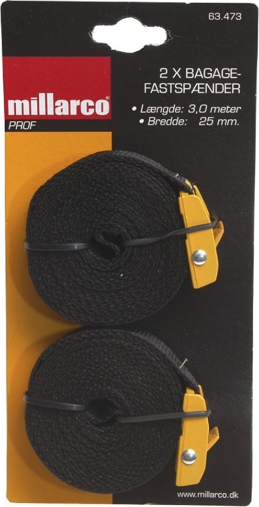 Millarco Spännband 3,0 m 2 st