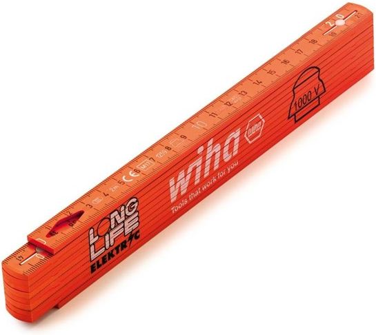 Wiha electricians longlife® folding ruler 2m