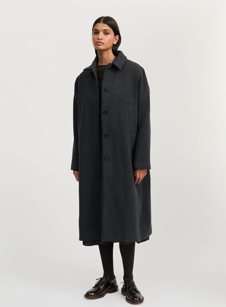 noah coat – wool | stormy