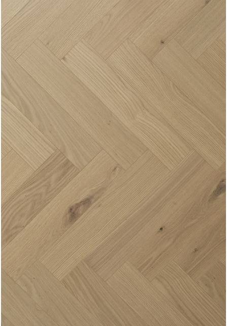 Moland Super Eg Herringbone Brisbane Natural Oak Højre