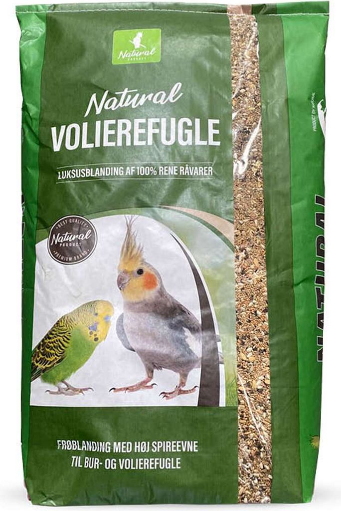 Natural Natural Luksus Parakit Grov 15 kg