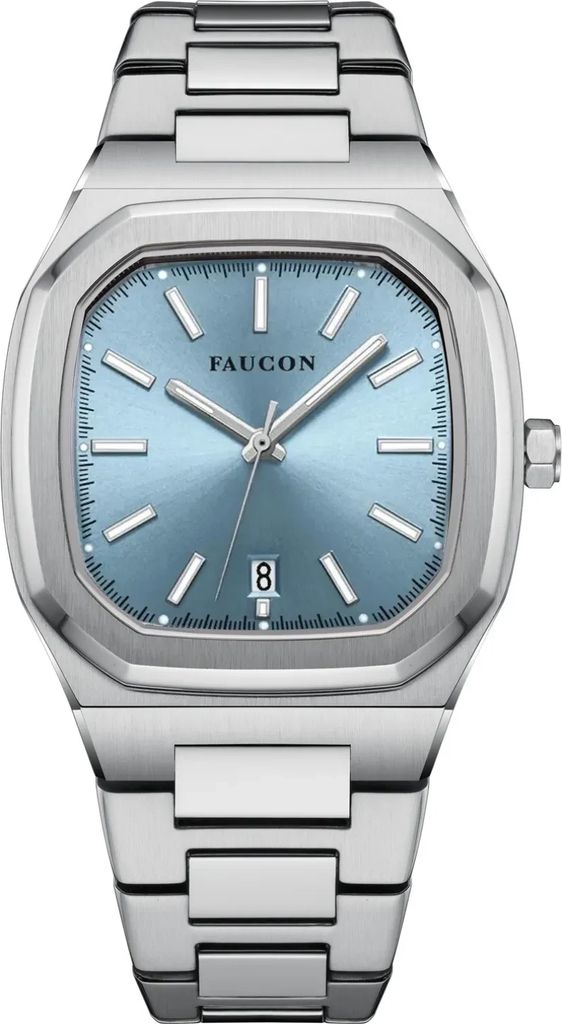 Faucon Faucon Octagon F10048 Herre 37 mm Analog Kvarts urverk Safirbelagt mineralglass