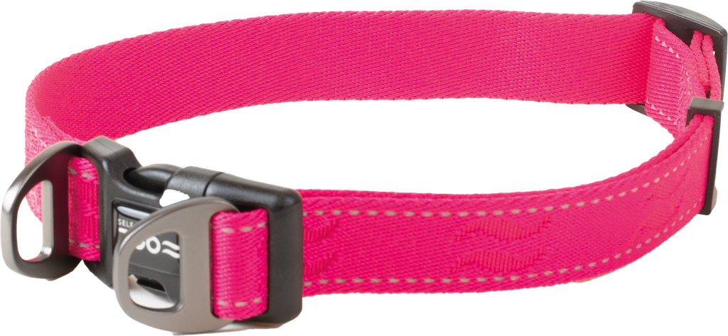 Selected by ZOO Hundhalsband Rufus Ställbart 20mm x 36-60cm Rosa