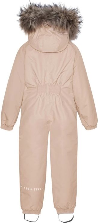 Flyverdragt w/fur - Mahogany rose - 6 ÅR