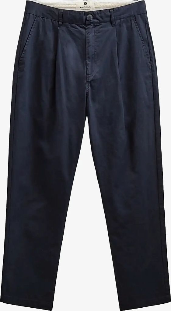 Anerkjendt Akjan Cotton Poplin Pants - Navy - XXL