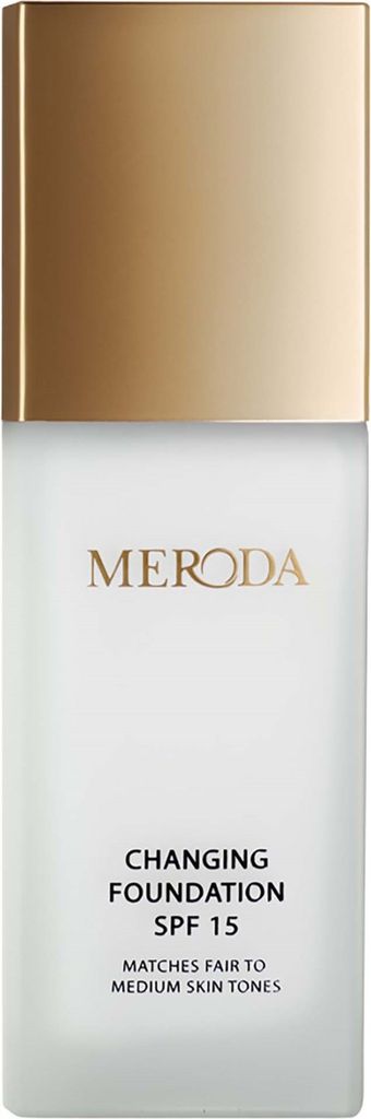 meroda cosmetics changing foundation spf15 30 ml