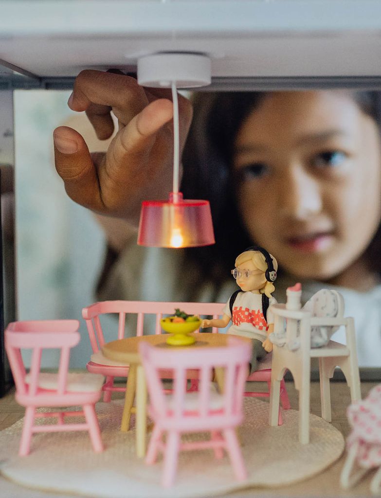 LUNDBY Lundby Köksmöbler |Pink |SCALE 1:18