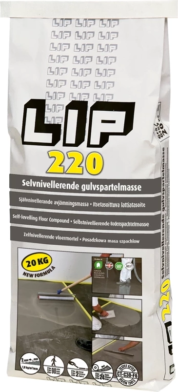 lip 220 gulvspartelmasse