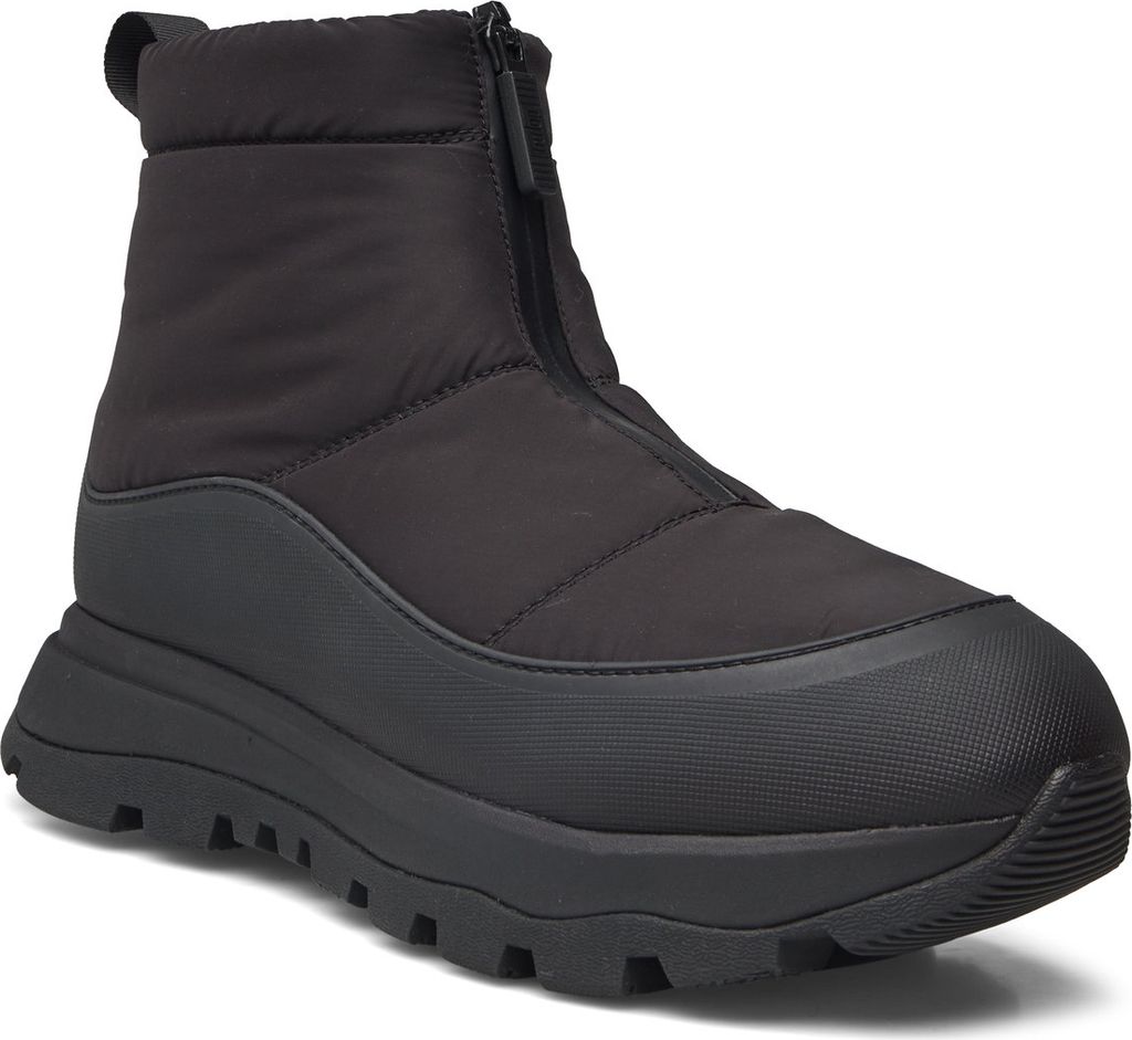 FITFLOP Neo-D-Hyker W/Proof Zip-Front Padded Outdoor Boots |Black |EU41