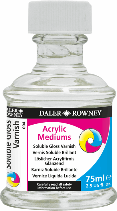 Daler-Rowney System3 Soluble Varnish 75 ml Gloss