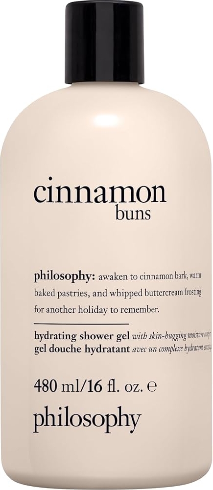 cinnamon buns hydrating shower gel