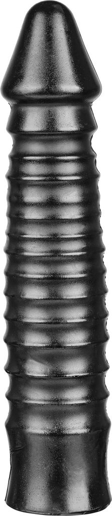 All Black Bernhard Dildo 26,5 cm      - Svart