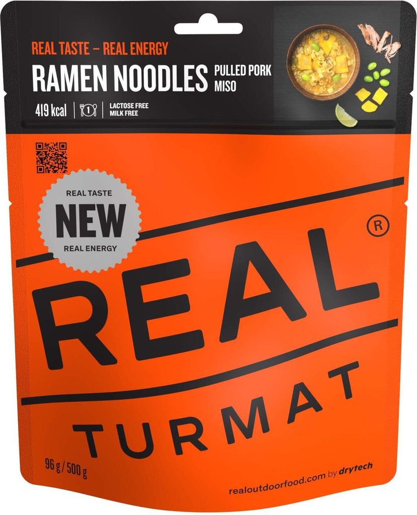 Real Ramen Noodles Orange 113g