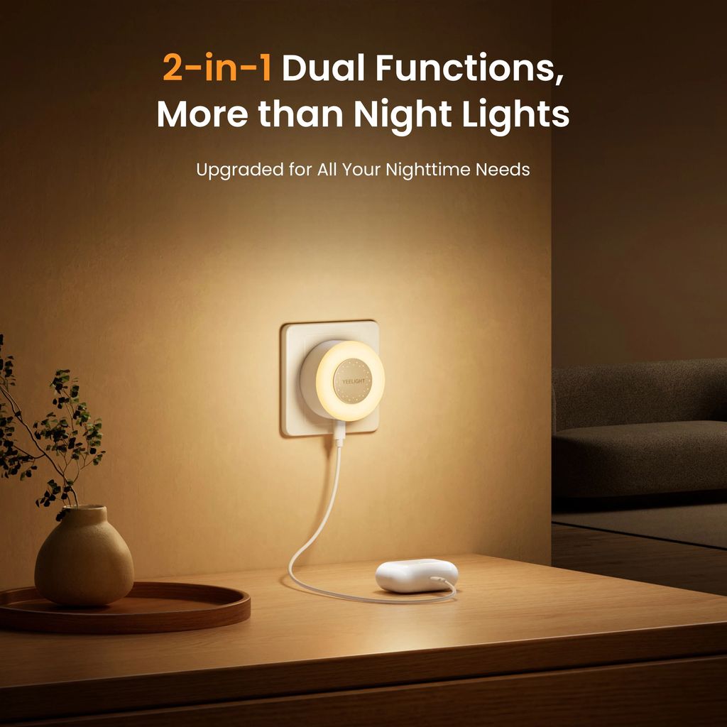 Yeelight Jelly 4 Plus Twilight Natlampe USB-C