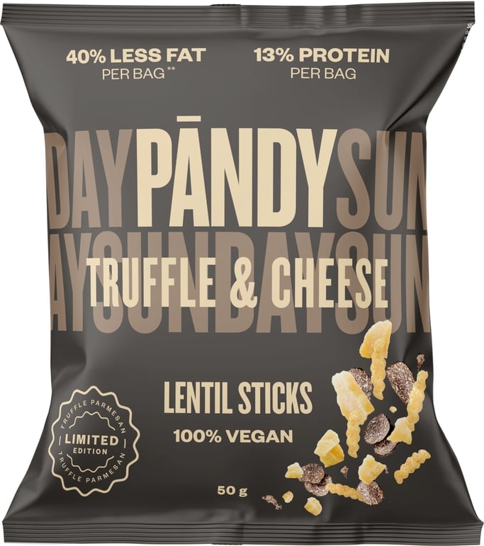 Pandy Lentil Sticks Truffle & Parmesan 50g