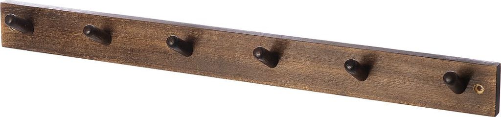 Knopplist, 6 st knoppar, brun