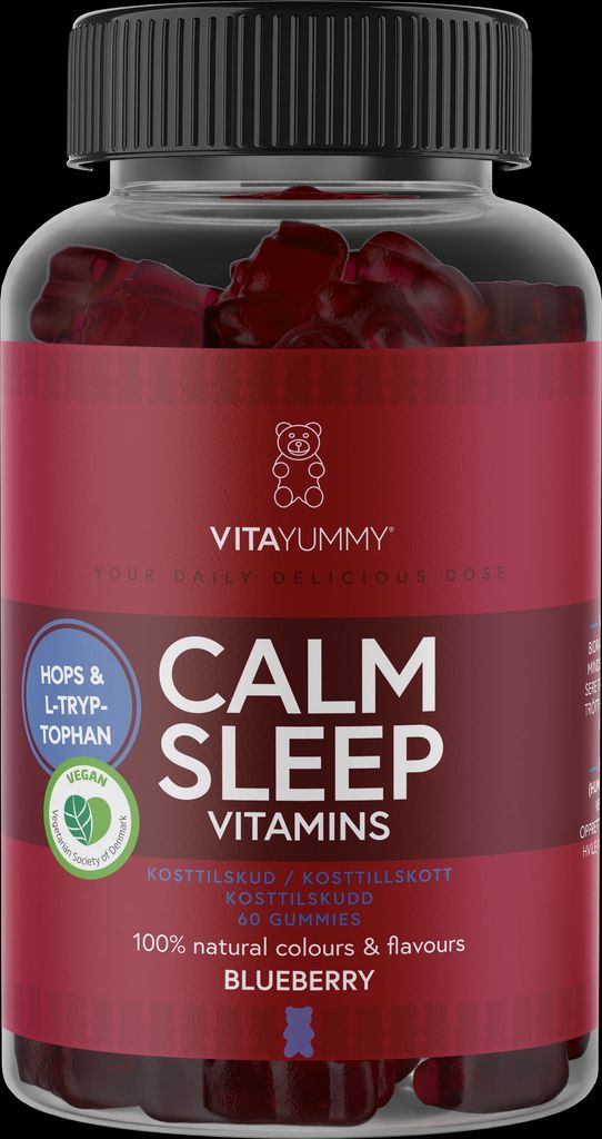 vitayummy calm sleep blueberry 60 gummies