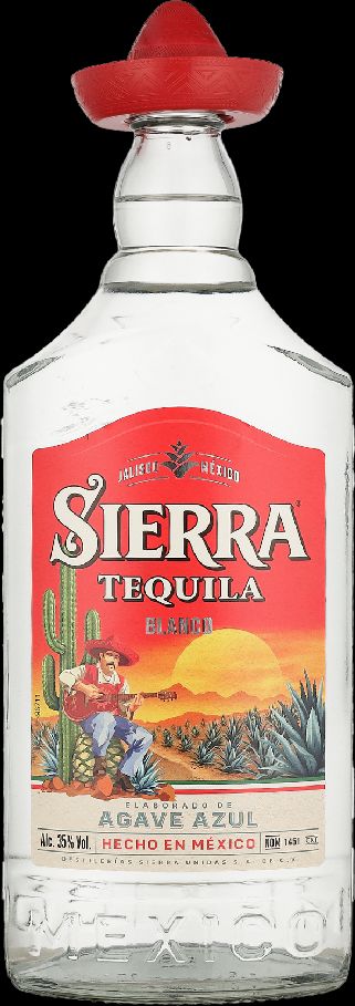 Sierra Blanco DF Label 1 liter Spiritus