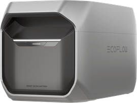 EcoFlow Delta 3 Ekstra Batteri - 1024Wh