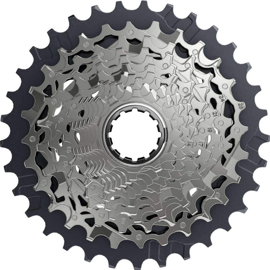 Sram XG-1270 XDR - Kassette - 12 gear - 10-28 tands - Sølv