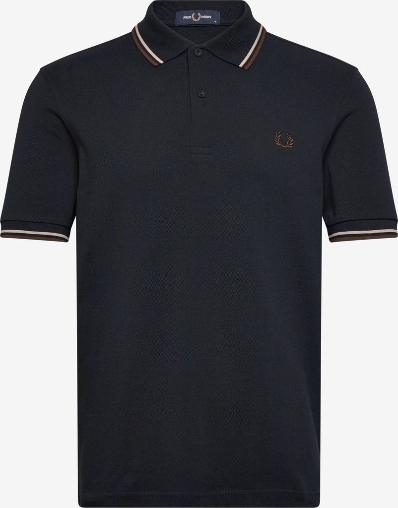 FRED PERRY Twin Tipped Fp Shirt |Navy |M