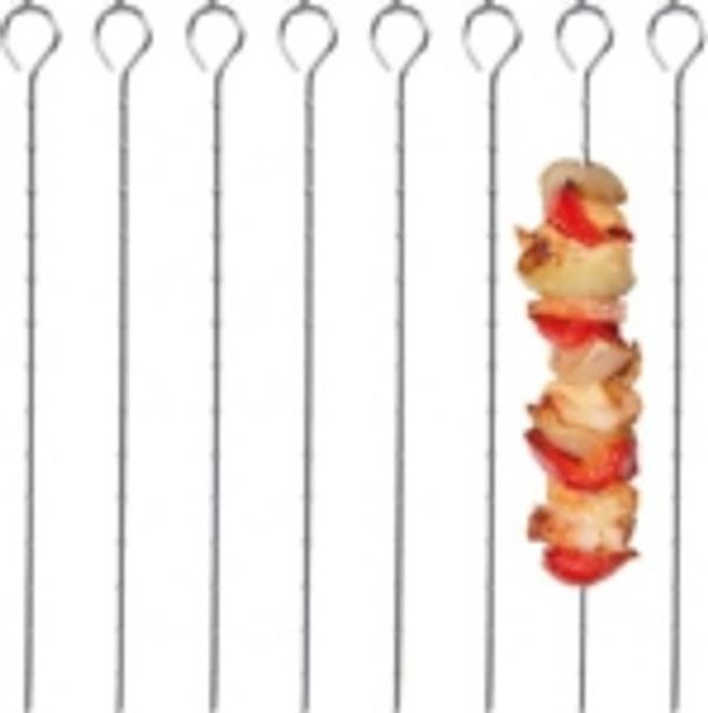 BBQ BBQ Metalspyd 8 stk 27,5 cm
