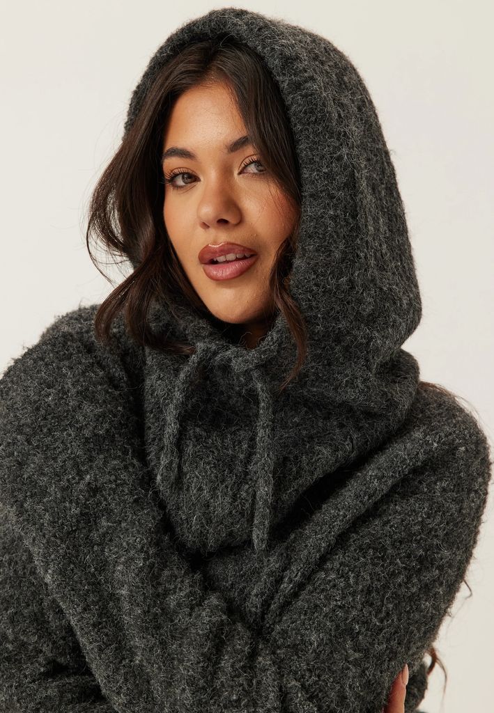 Object Strikket Balaclava Grå ONE