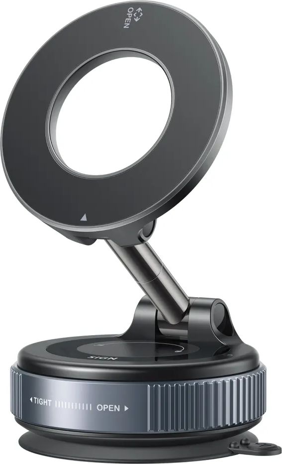 joyroom jr-zs501 magnetic car holder compatible with magsafe for dashboard - dark gray