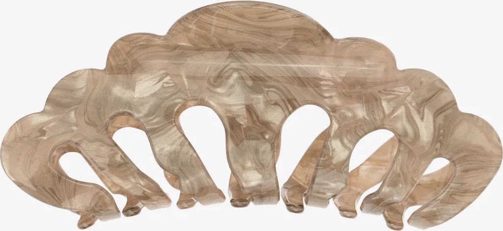 clipstar pure pearlfection - hårstyling-accessories - brown