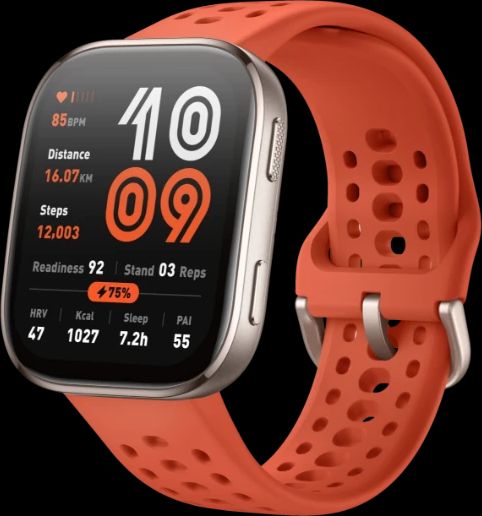 Amazfit Bip 6 Rød Smartwatch
