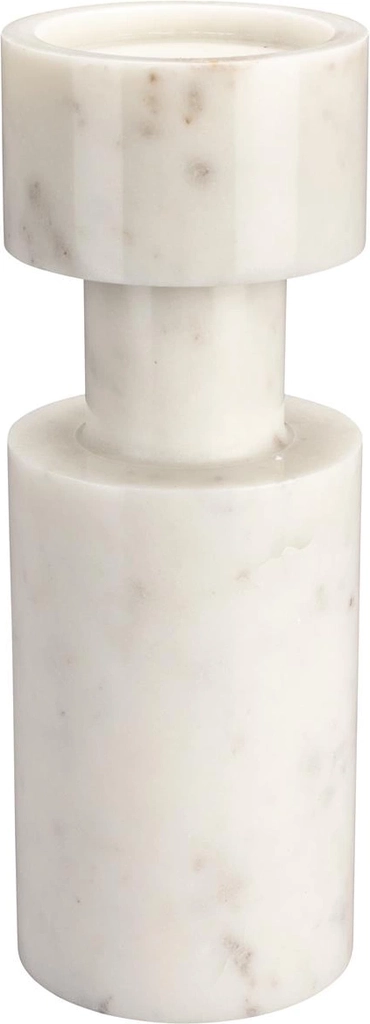 Dutchbone Lysestage Perlemor Massivt Marmor 10 x 10 cm Fyrfadsstage
