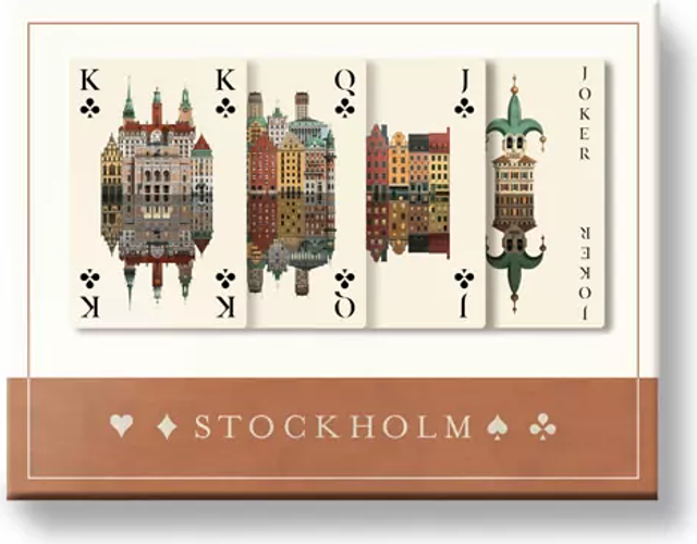 Stockholm spelkort, 2 kortlekar