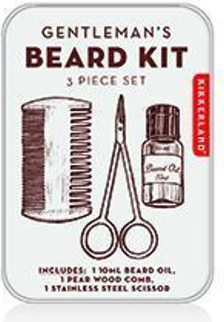 Kikkerland Gentleman s Beard Tin