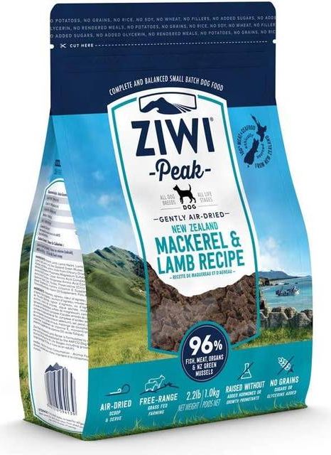 ZiwiPeak Air-Dried Mackerel & Lamb 1kg