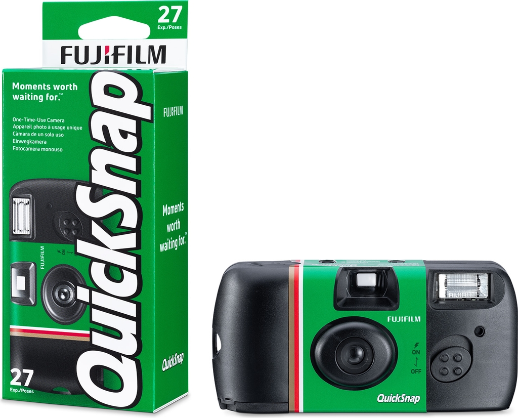 fujifilm quicksnap flash 400 engångskamera