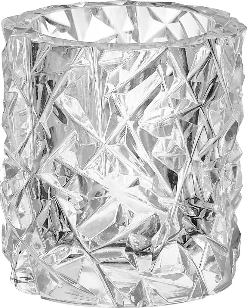 Orrefors - Lysestage Carat Votive højde 8 cm - Transparent